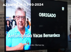 AZAMBUJA -  A reportagem fotográfica da Homenagem ao Sr. António João  Vacas Bernardeco